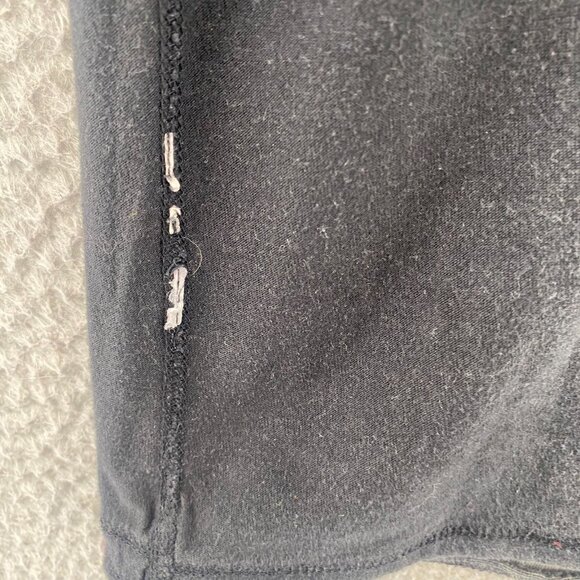 Affliction Shirt Mens M Black Gray Ombre Reversible Short Sleeve Pullover Tee - Picture 9 of 12